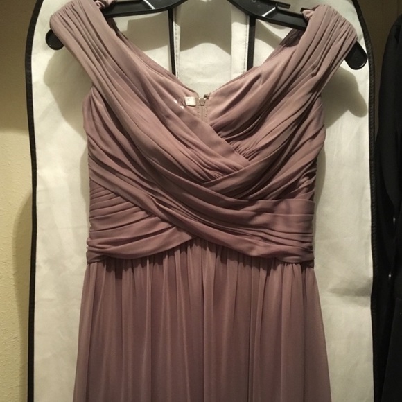 David’s Bridal Portobello Bridesmaid Dress - Picture 2 of 5
